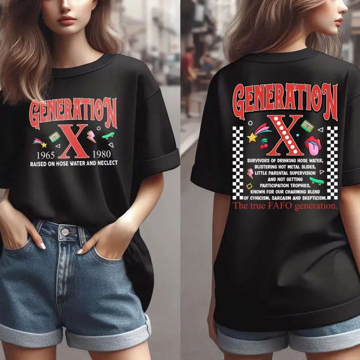 Unique Gen X Custom Shirt XLIV