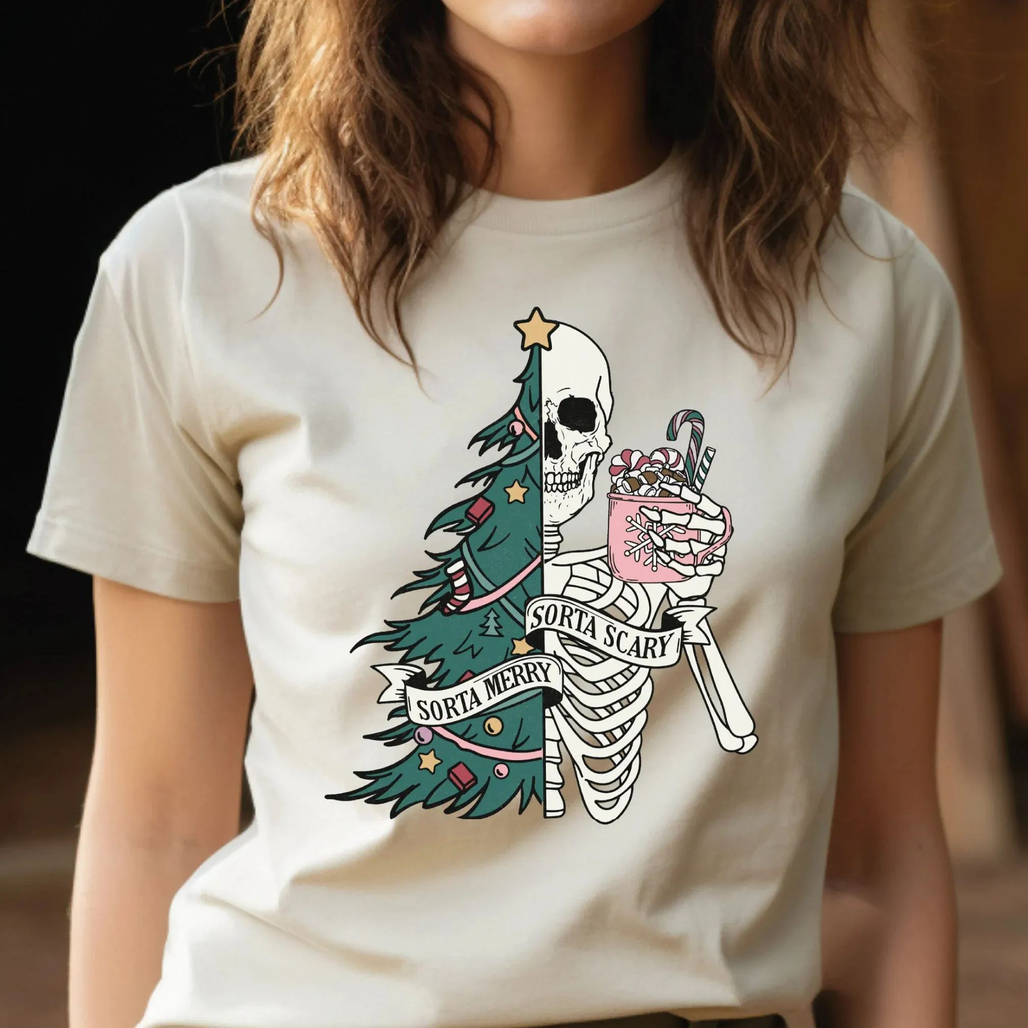 Sorta Merry Sorta Scary Christmas Sweatshirt