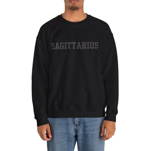 ♐Custom Zodiac Puff Print Sweatshirt-Sagittarius Sweatshirt