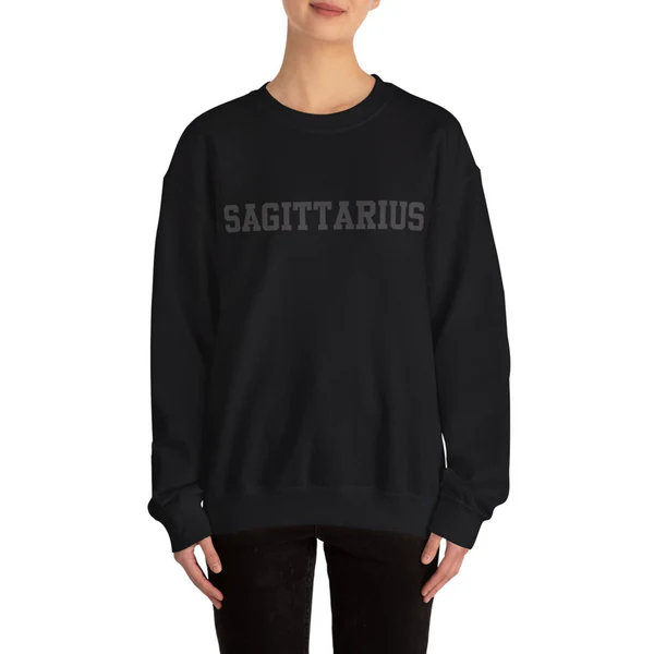 ♐Custom Zodiac Puff Print Sweatshirt-Sagittarius Sweatshirt
