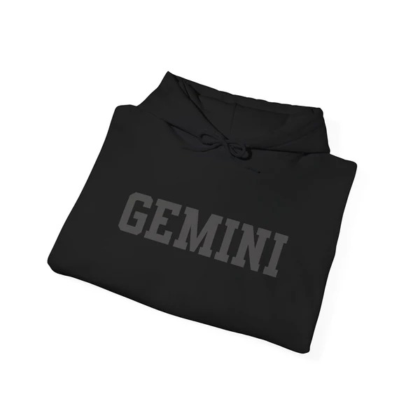 ♊Custom Zodiac Puff Print Crewneck-Gemini Sweatshirt