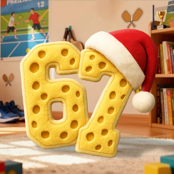 Custom 67 Six Seven Slang Meme For Sport Lovers Kids Teenagers - Personalized Ugly Plush Pillow