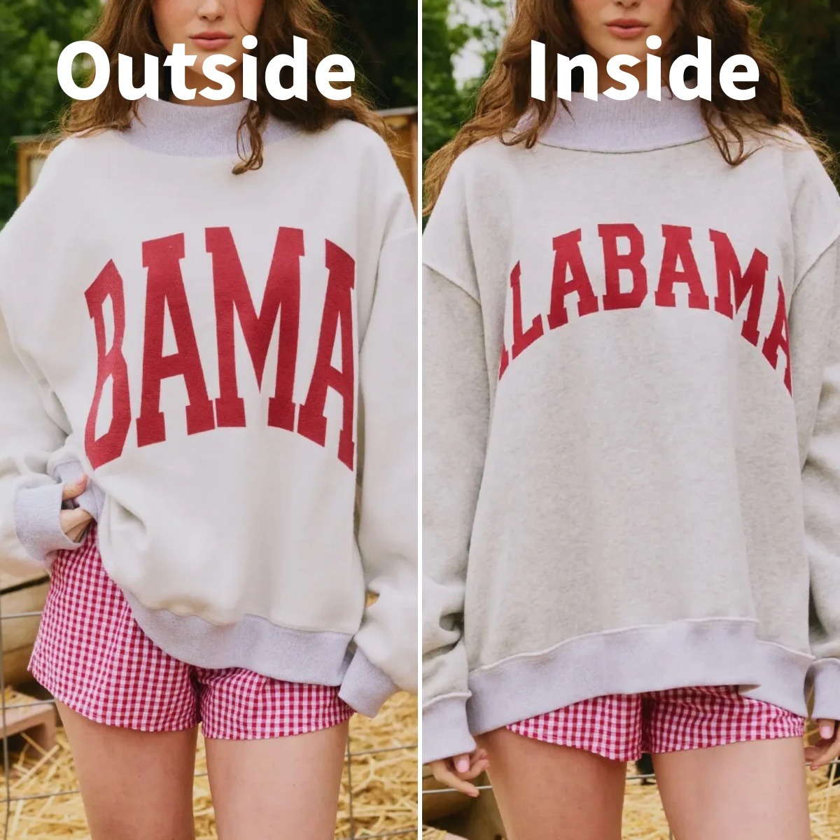 Custom College Team Reversible Mockneck