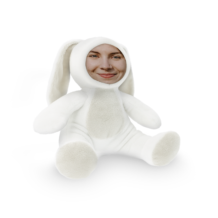Custom Plush Bunny with Photo
