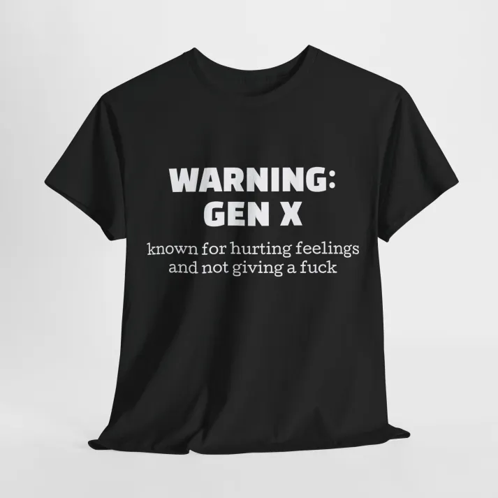 Unique Gen X Custom Shirt XXXIX