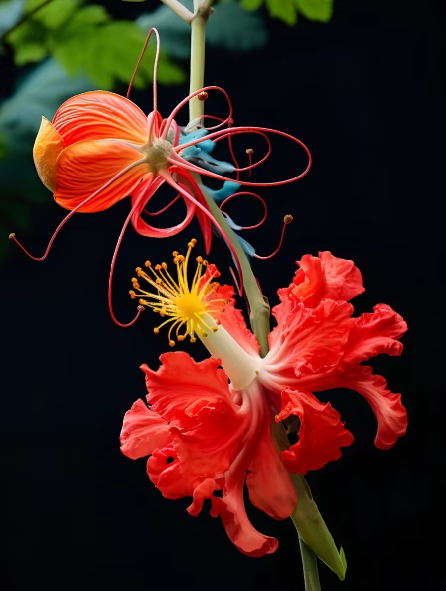 Chandelier Hibiscus Seeds-Plantjoyfarm-Flower Seeds,Garden Seeds,best selling