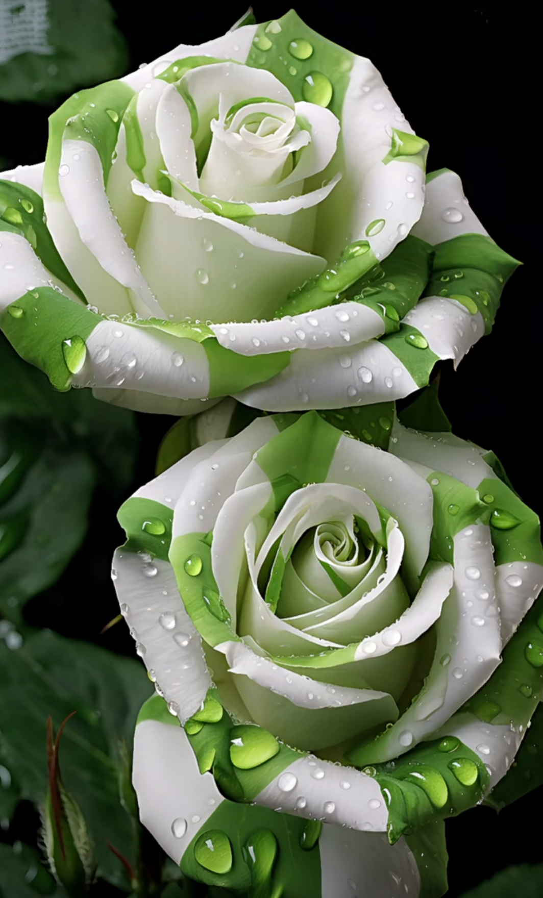 🤍Rare White and Green Twin Roses💚-Plantjoyfarm-Flowers Seeds,Garden Seeds