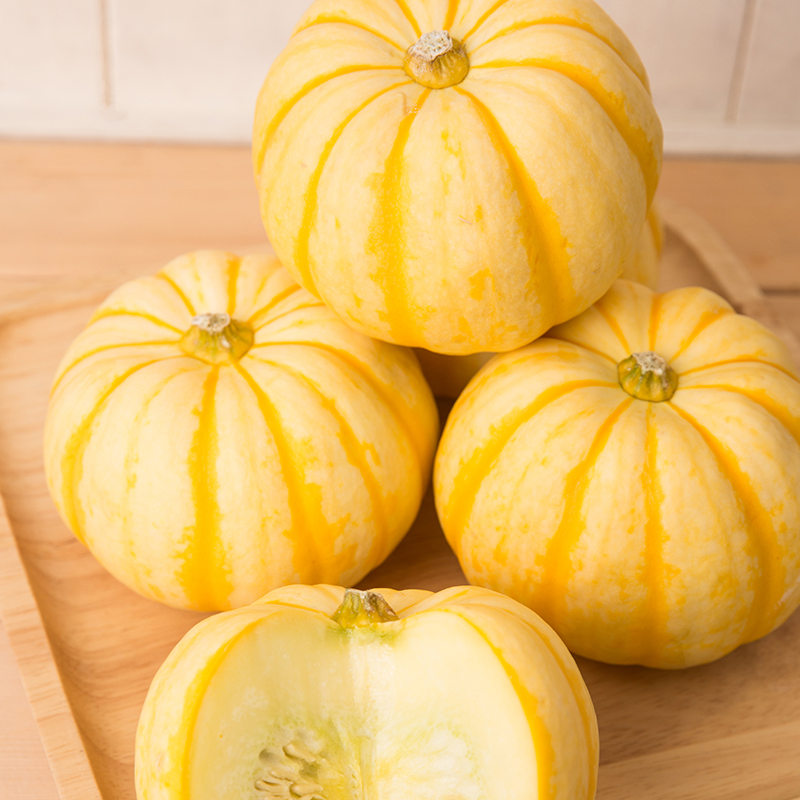 Yellow Beibei Pumpkin Sweet Glutinous BeiBei Mini Chestnut Pumpkin Seeds-Plantjoyfarm-Vegetable Seeds,best selling