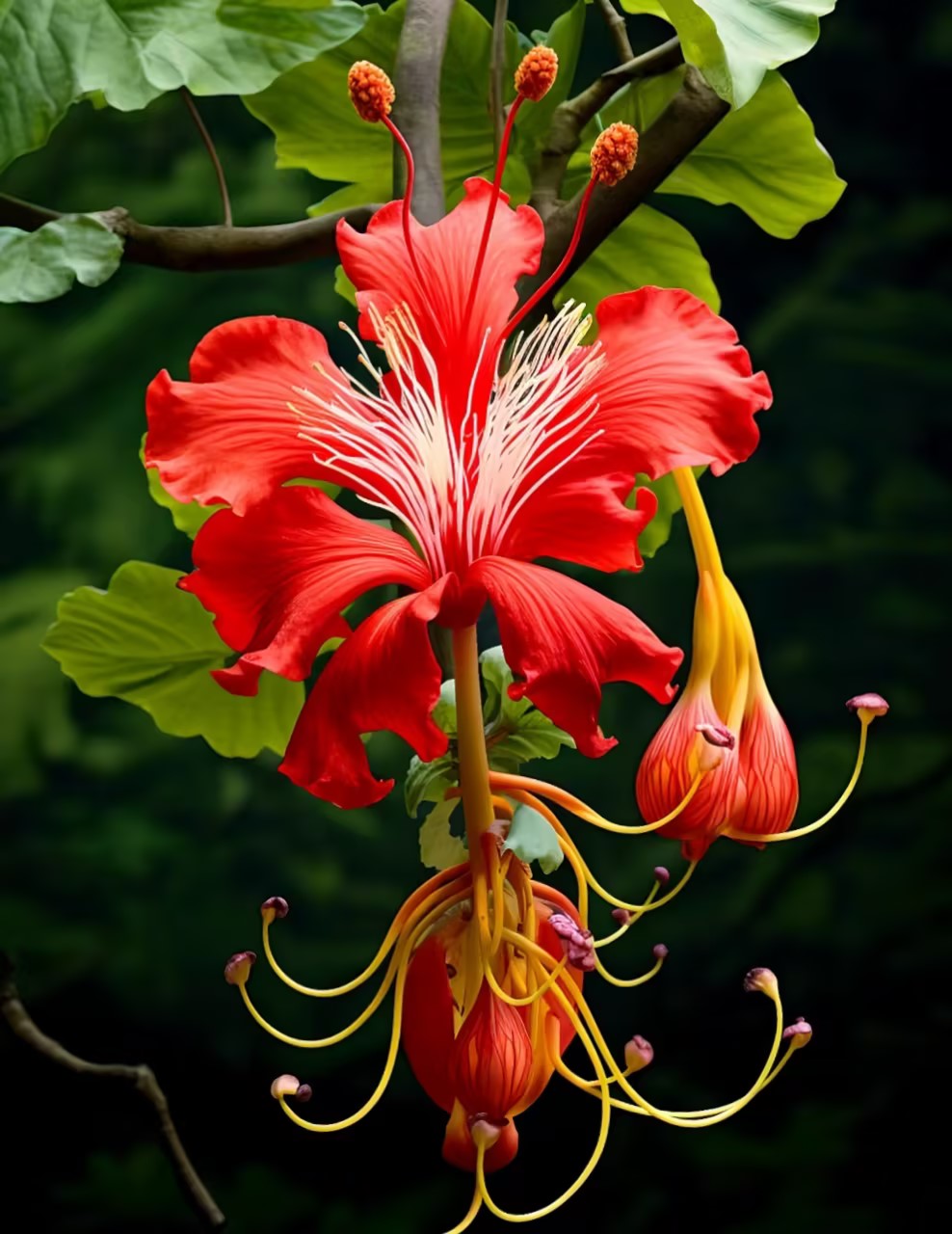 Chandelier Hibiscus Seeds-Plantjoyfarm-Flower Seeds,Garden Seeds,best selling