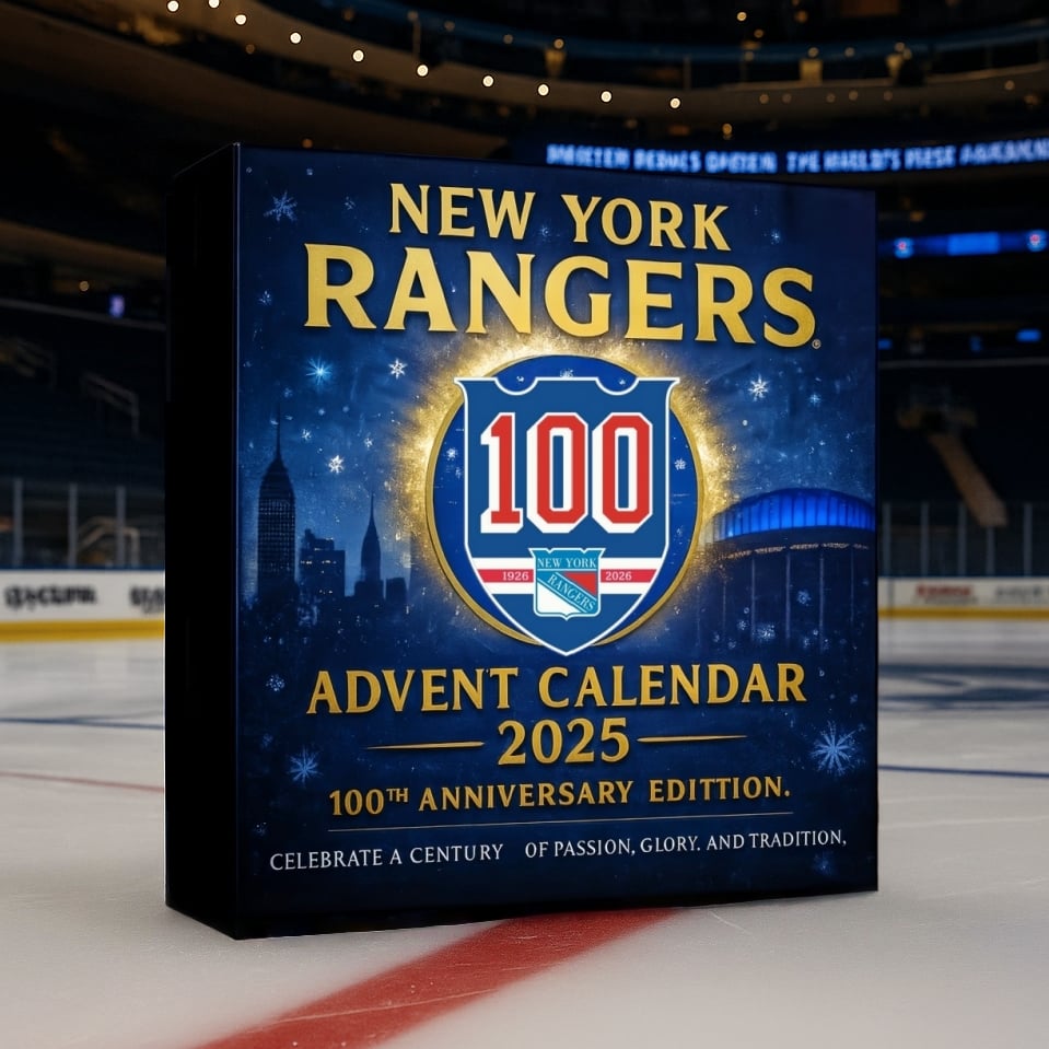 New York Rangers 100th Anniversary 2025 Advent Calendar