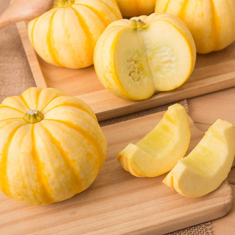 Yellow Beibei Pumpkin Sweet Glutinous BeiBei Mini Chestnut Pumpkin Seeds-Plantjoyfarm-Vegetable Seeds,best selling