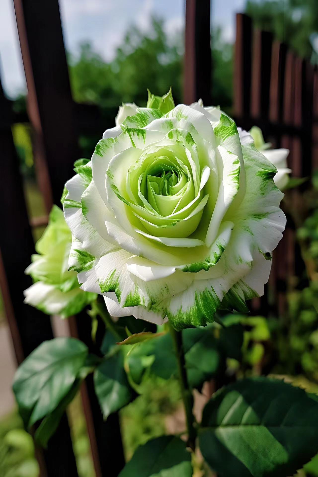 🤍Rare White and Green Twin Roses💚-Plantjoyfarm-Flowers Seeds,Garden Seeds