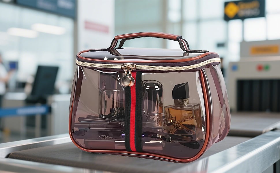  Nueva bolsa de tocador retro vintage