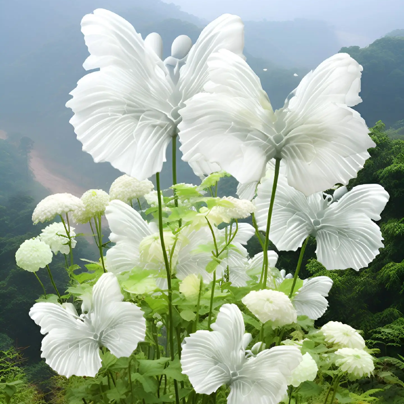 White Butterfly Flower Seeds-Plantjoyfarm-Flowers Seeds,best selling,Garden Seeds