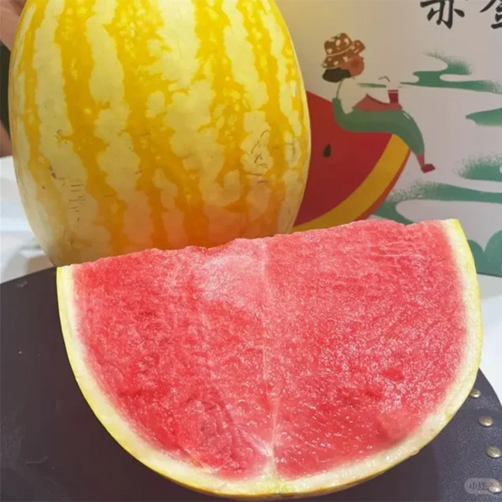 Golden Red Watermelon Seeds-Plantjoyfarm-Fruit Seeds,best selling