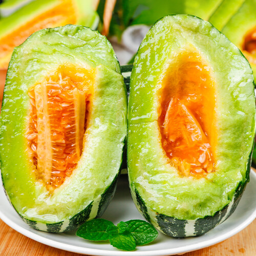 Honey Rock Melon Seeds Muskmelon Seeds-Plantjoyfarm-Fruit Seeds,best selling