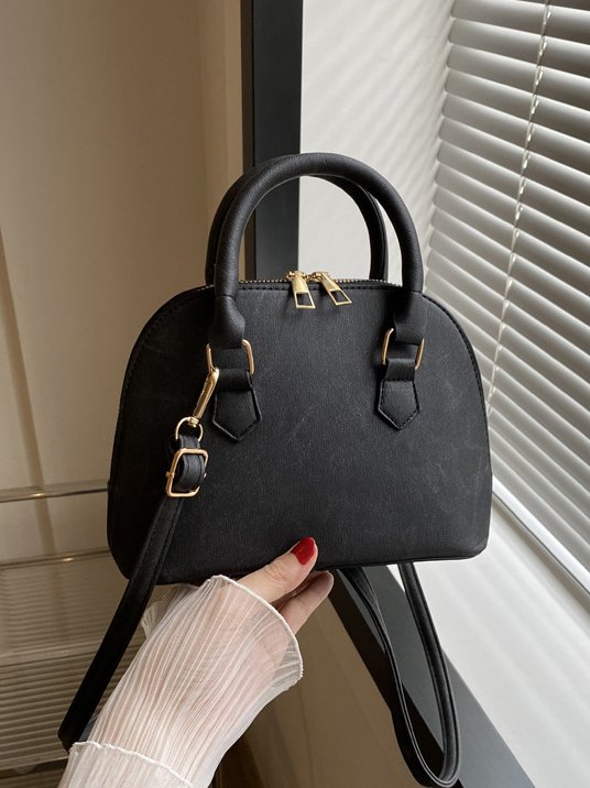 Urban Casual Imitation Denim Leather Handbag Women's Messenger Bag