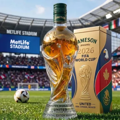 2026 FIFA World Cup Special Edition Whisky Bottle - Flash Sale 50% Off