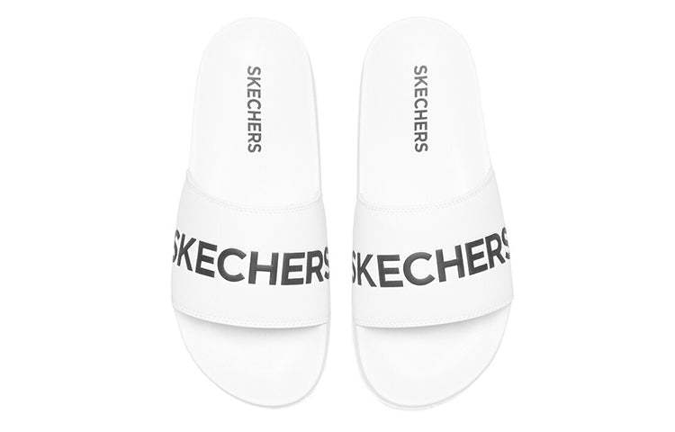 (WMNS) Skecththers D Lites Slippers White 8730046-WTBK