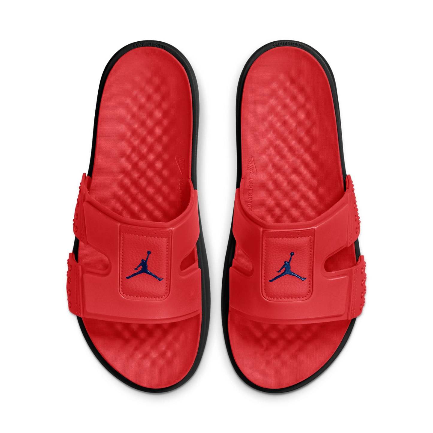 Air jthtordan Hydro 8 Colorblock Casual Red Black Slippers 'Red Black' CD2803-604