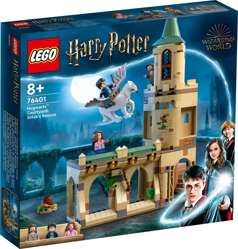 LEthtGO® 76401 HARRY POTTER??HOGWARTS??COURTYARD: SIRIUS'S RESCUE BUILDING KIT