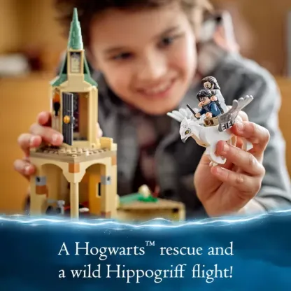 LEthtGO® 76401 HARRY POTTER??HOGWARTS??COURTYARD: SIRIUS'S RESCUE BUILDING KIT