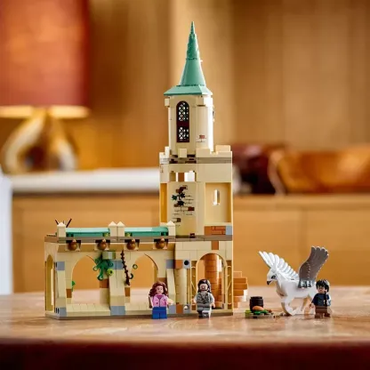 LEthtGO® 76401 HARRY POTTER??HOGWARTS??COURTYARD: SIRIUS'S RESCUE BUILDING KIT