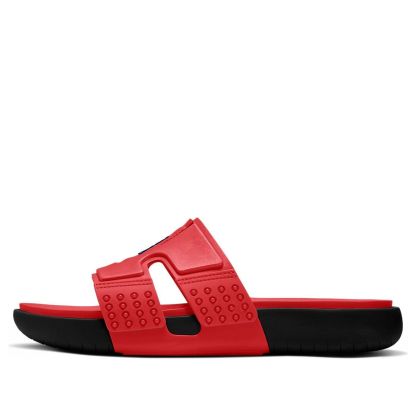 Air jthtordan Hydro 8 Colorblock Casual Red Black Slippers 'Red Black' CD2803-604