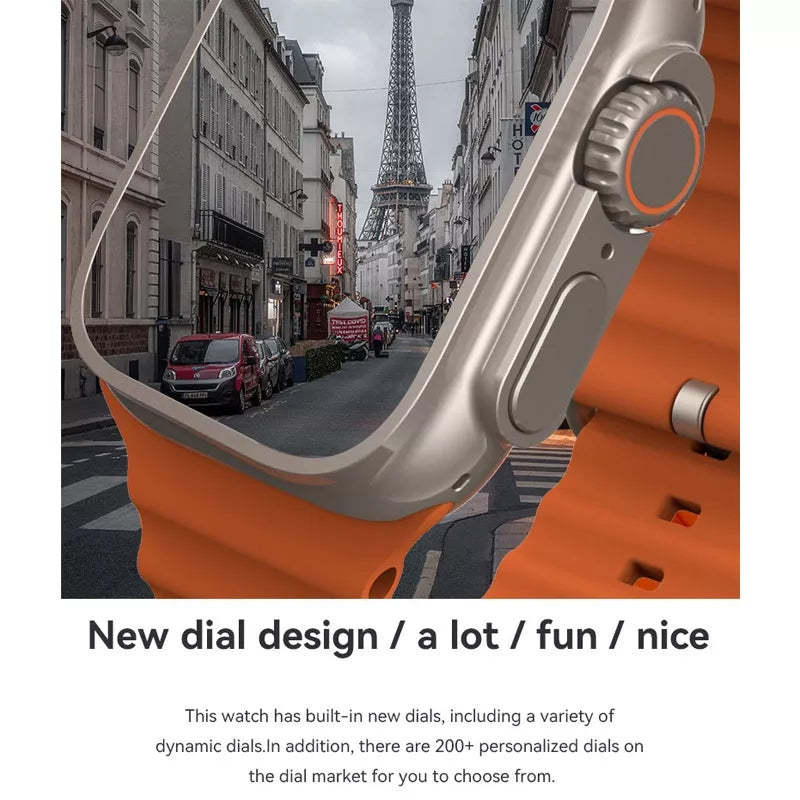 GS8 Ultra Series 8 Smart Watch 2.05 Full Display