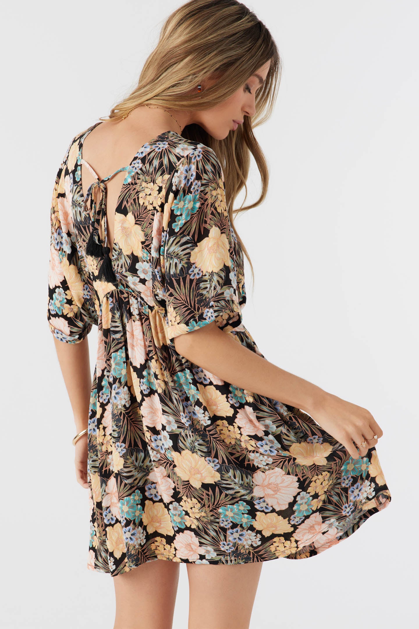 ROSEMARY MACAW SHORT DRESS