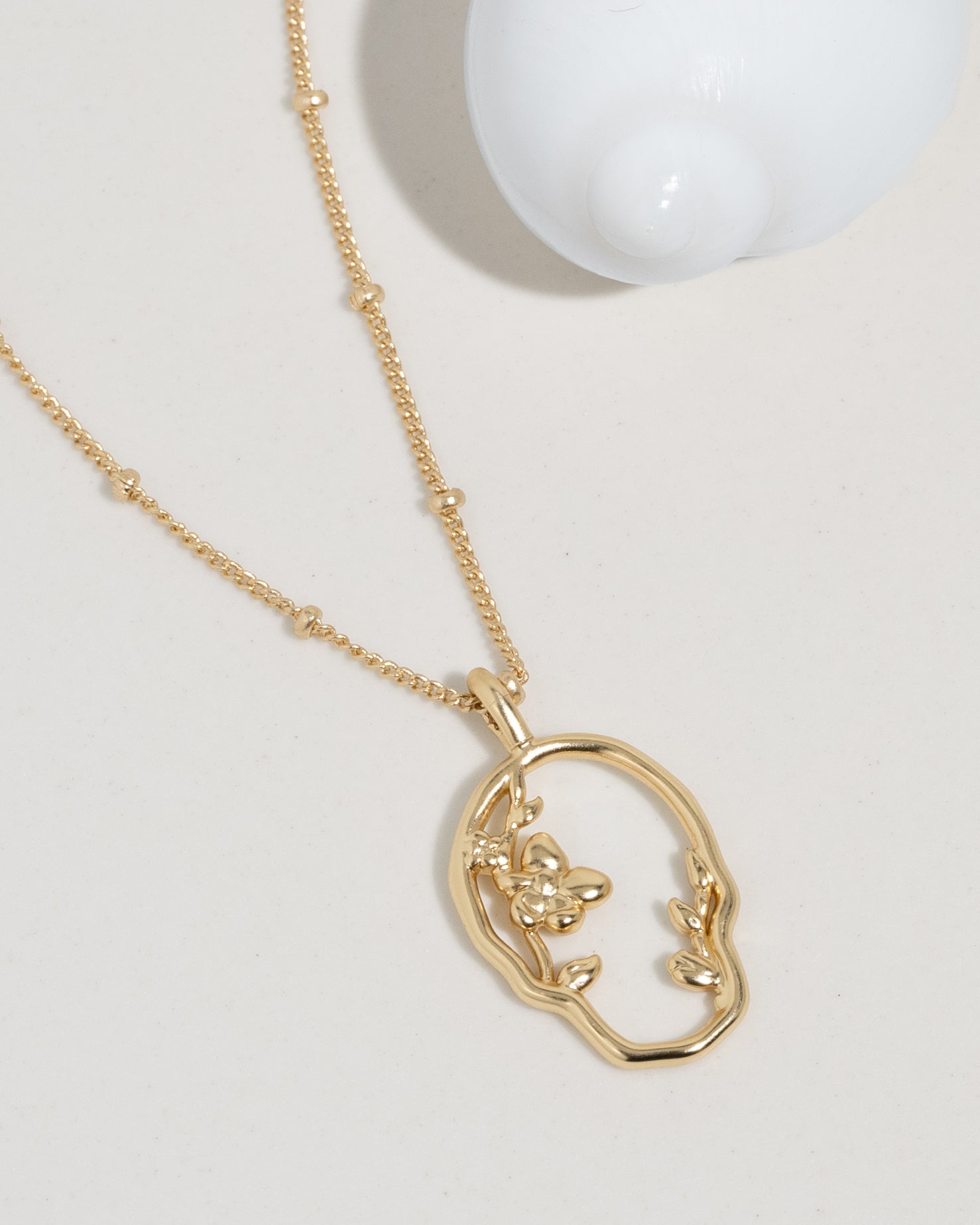 Heart Bones Necklace