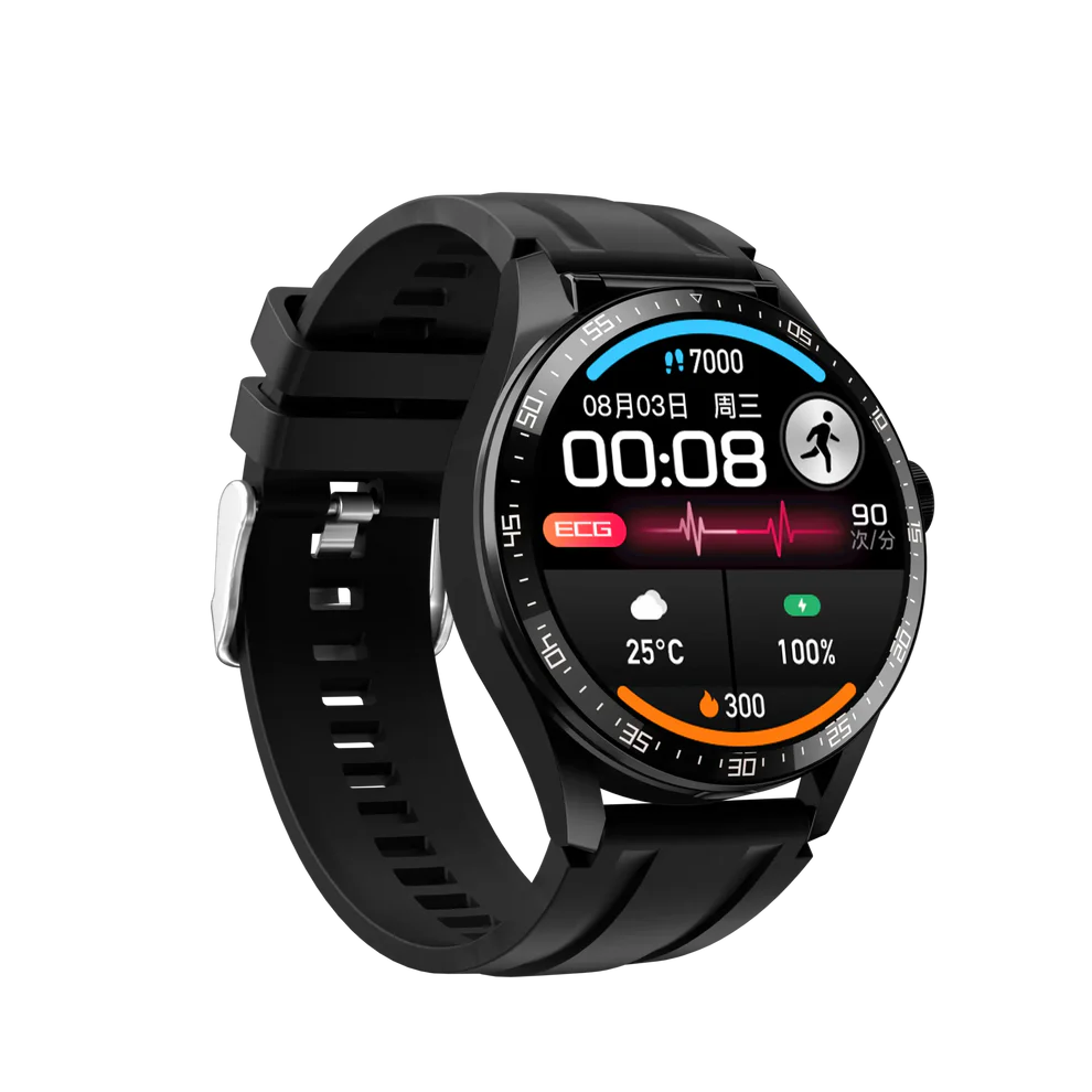 PowerBand GT5 - 2 in 1 Smartwatch + Earbuds