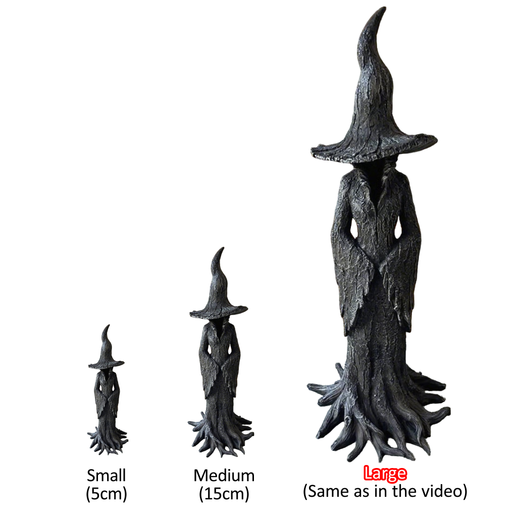 🔥$9.99 Hot Sale Today Only 🧙‍♀️Hand-Painted Enchanting Witch Statue: The Guardian of Your Home (✨Same as in the video)