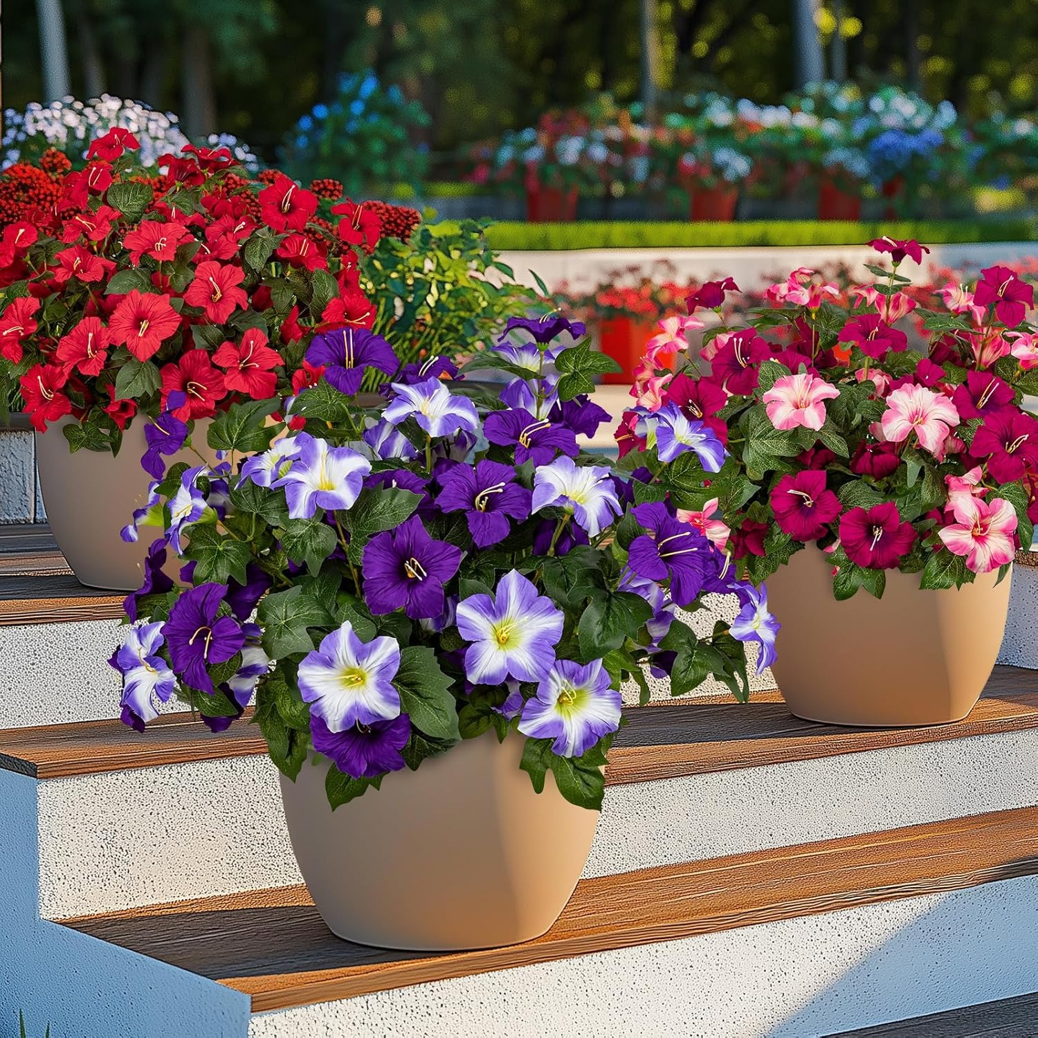 🔥$9.98 On Sale Today Only✨UV Simulation Artificial Petunias