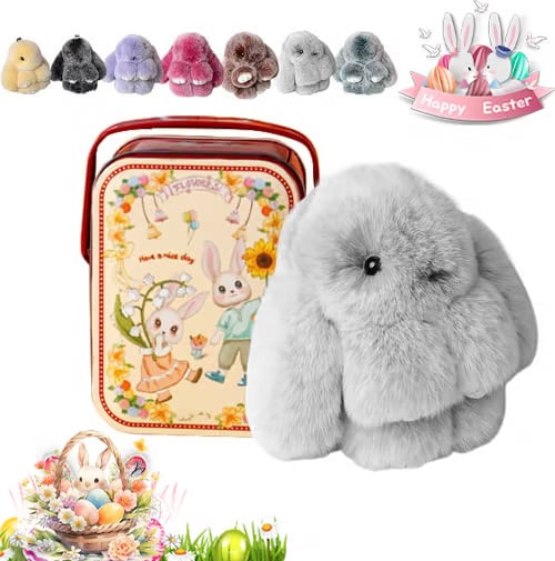 🏆Easter Hot Deals 🐰 Handmade Soft Bunny Charms