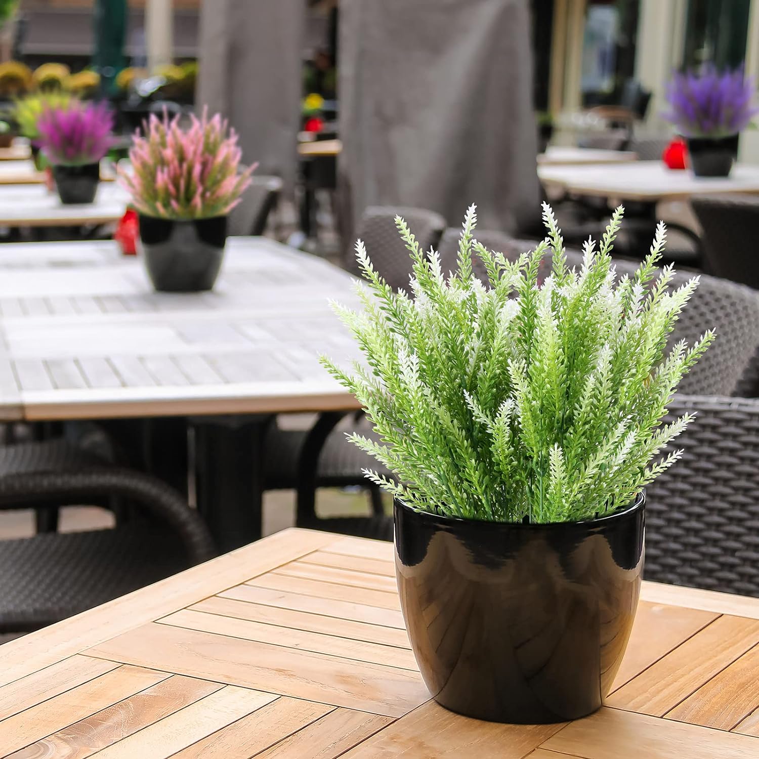 🌸$7.97 On Sale Today Only-Outdoor Artificial Lavender Flowers💐