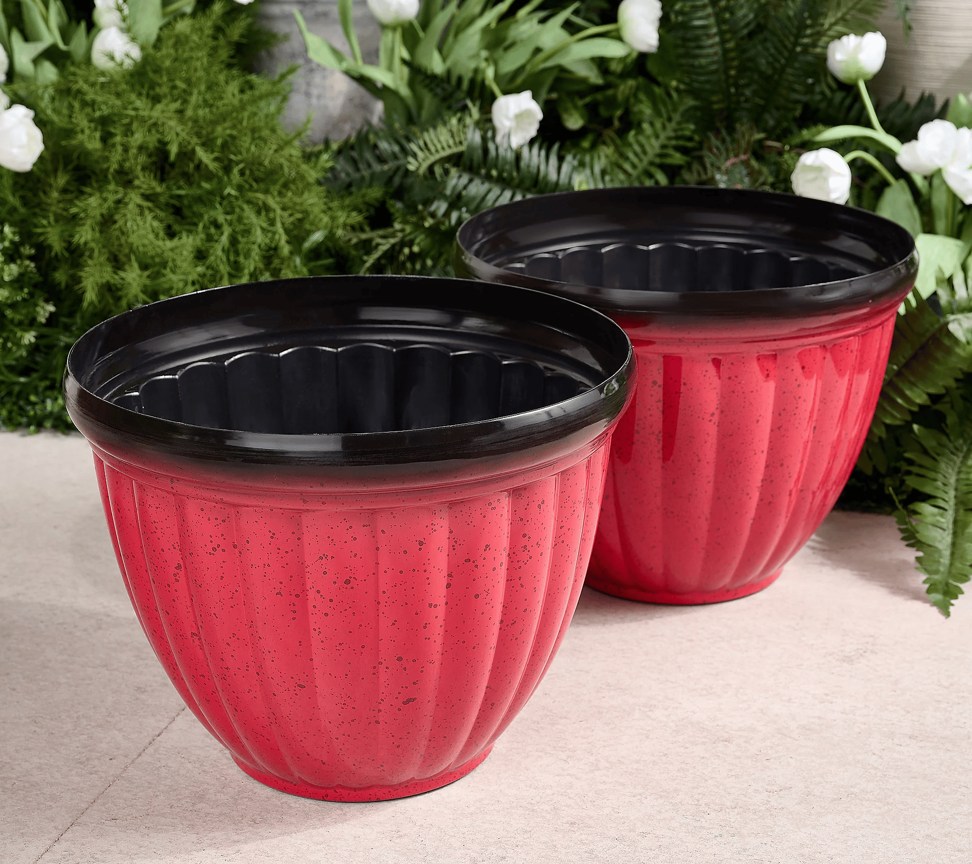 🔥Jennings Large Ribbed Planter Pots Mother's Day🎁 Perfect Gift