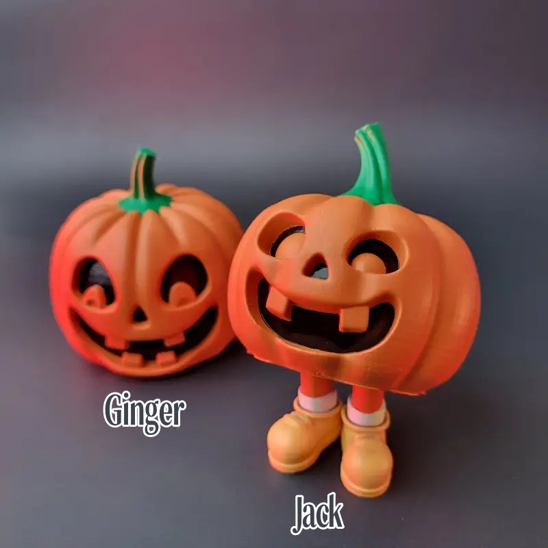 Halloween Double Trouble Companions : Jack and Ginger!