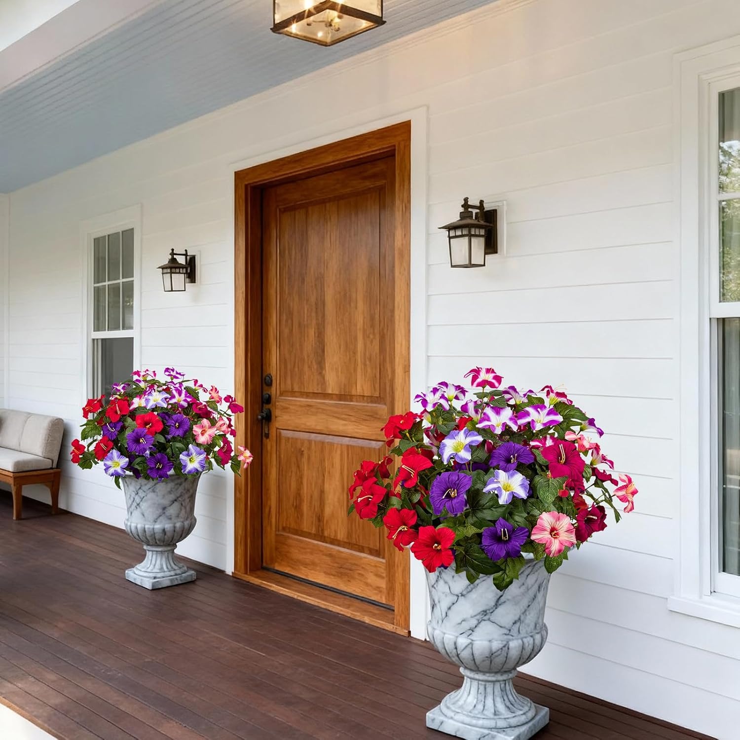 🔥$9.98 On Sale Today Only✨UV Simulation Artificial Petunias