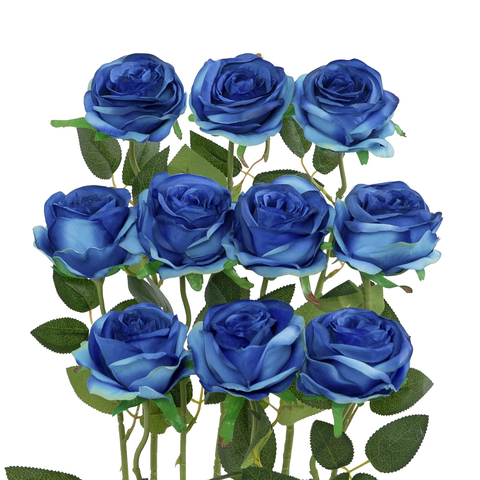 Realistic Artificial Long Stem Rose