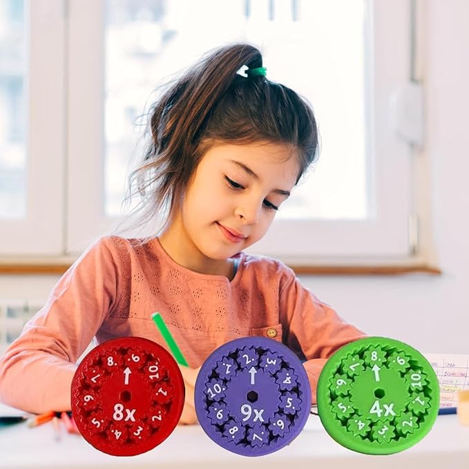 🔥Last Day 49% OFF🔥3D Printed Educational Math Facts Fidget Spinners