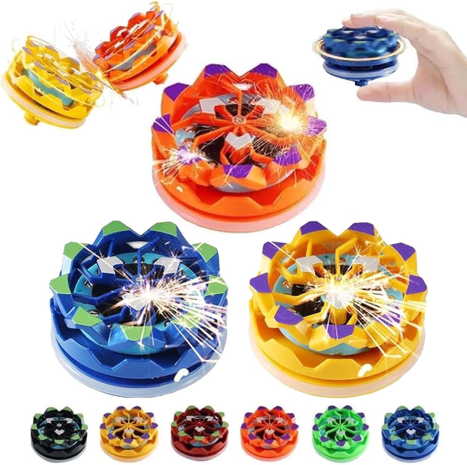 🔥$9.99 On Sale Today Only🔥Fireworks Fingertip Gyro,Handheld Fireworks Gyroscope