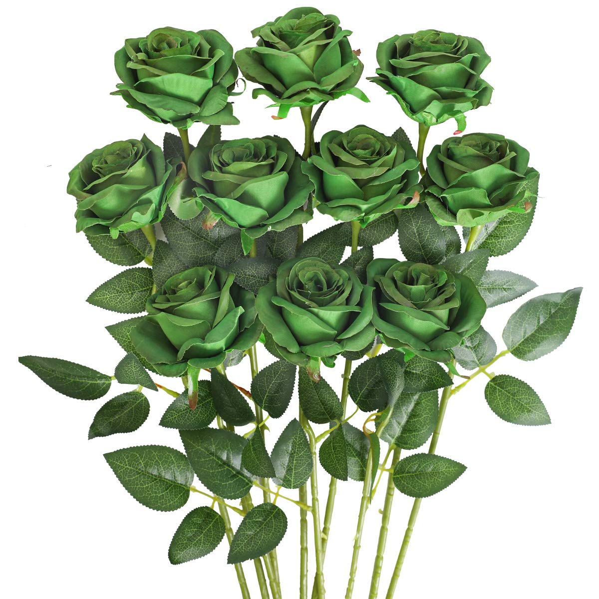 Realistic Artificial Long Stem Rose