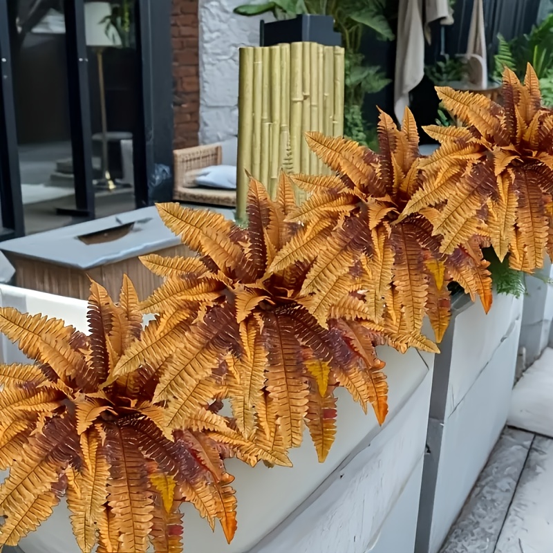 Lifelike Artificial Autumn Boston Fern