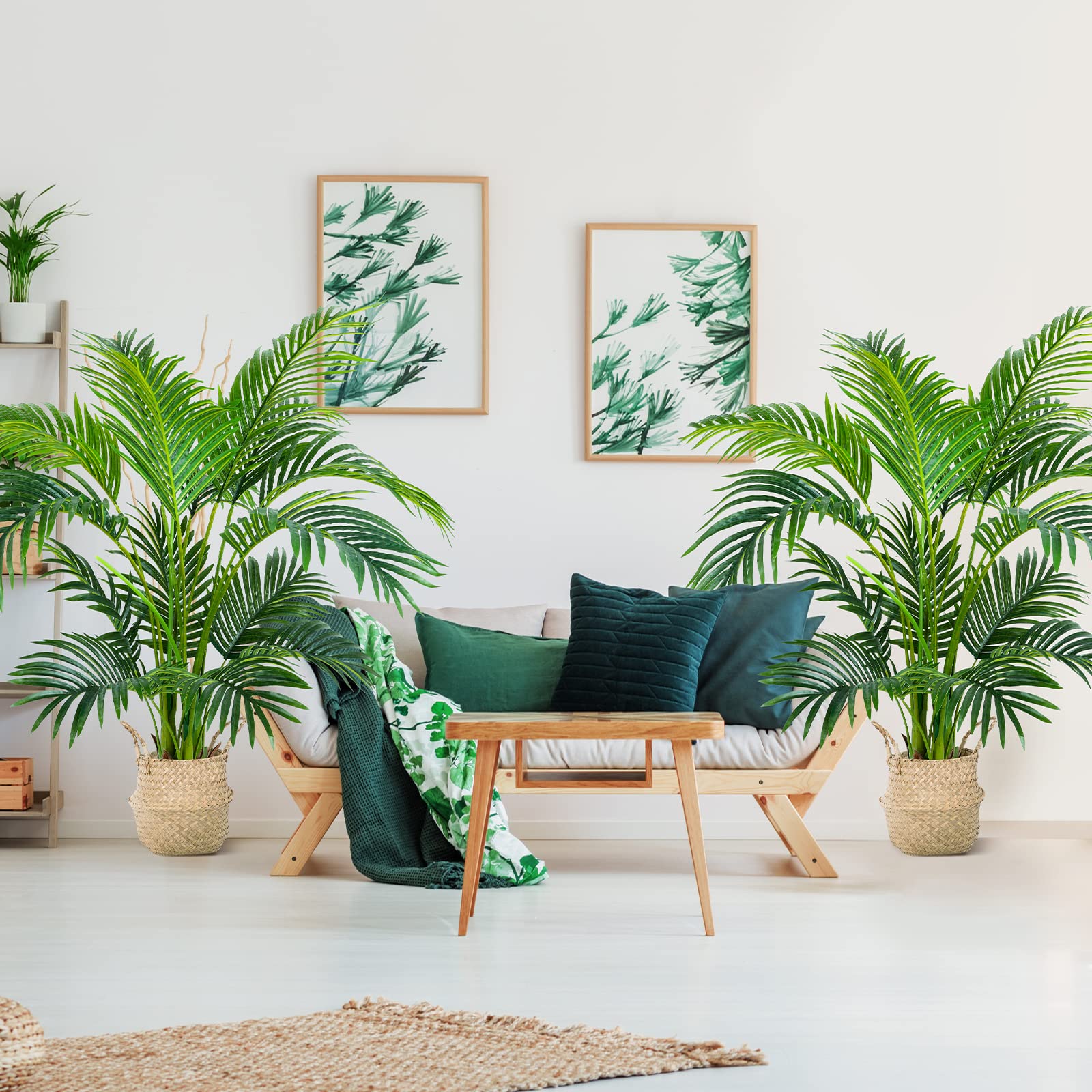 🔥$6.66 Today Only--UV Resistant Lifelike Large Artificial Areca Palm