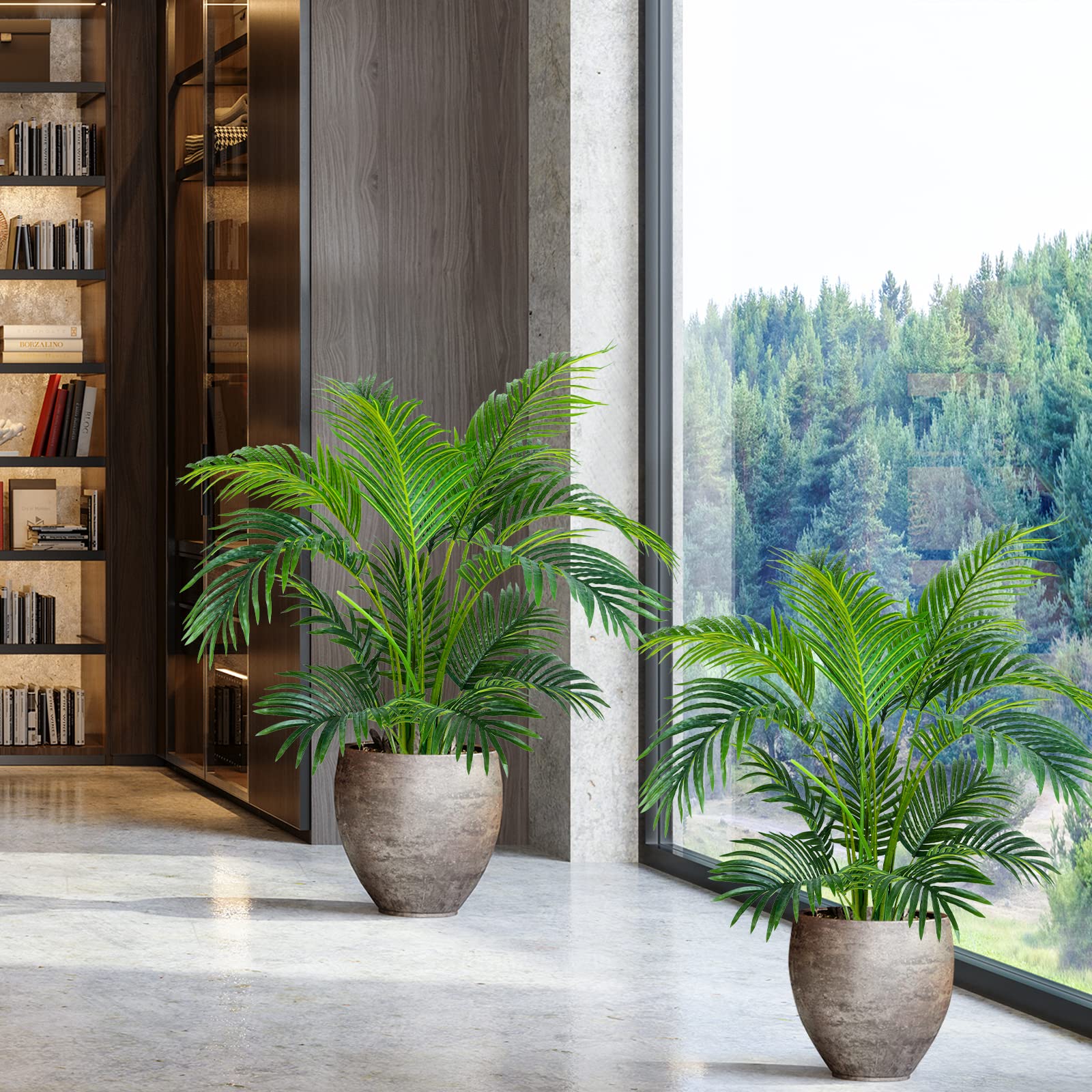 🔥$6.66 Today Only--UV Resistant Lifelike Large Artificial Areca Palm