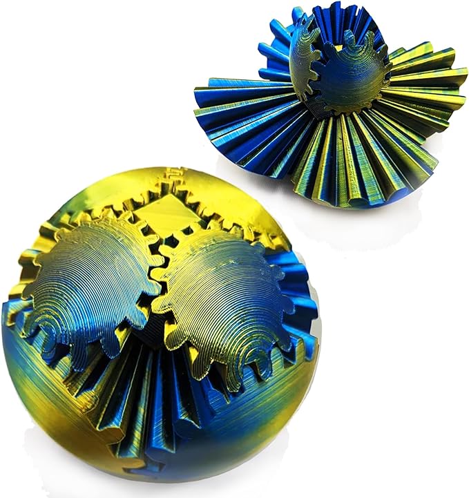 GearSphere - The Steampunk Whirling Wonder Fidget (Gear Ball)