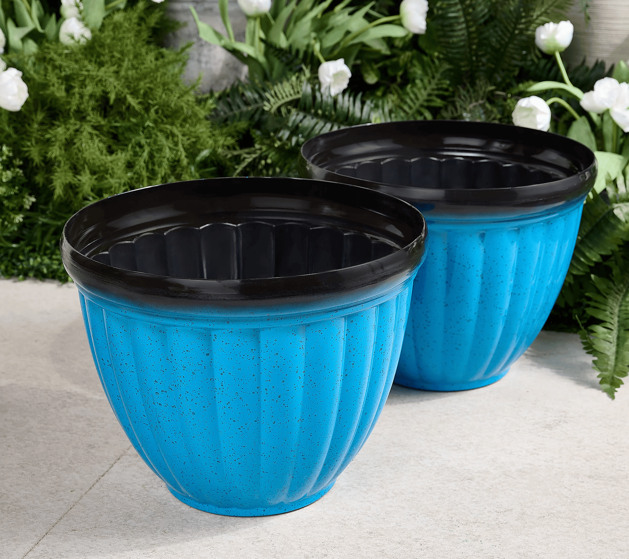 🔥Jennings Large Ribbed Planter Pots Mother's Day🎁 Perfect Gift