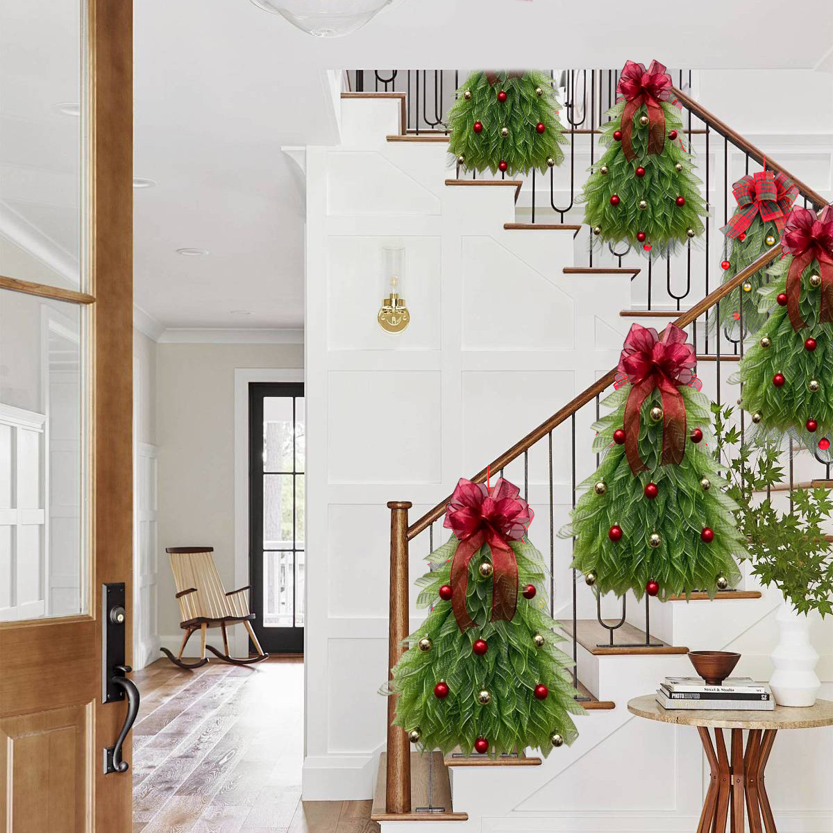 🔥Hot Sale 49% OFF-🎄Handmade Christmas Tree Wreath