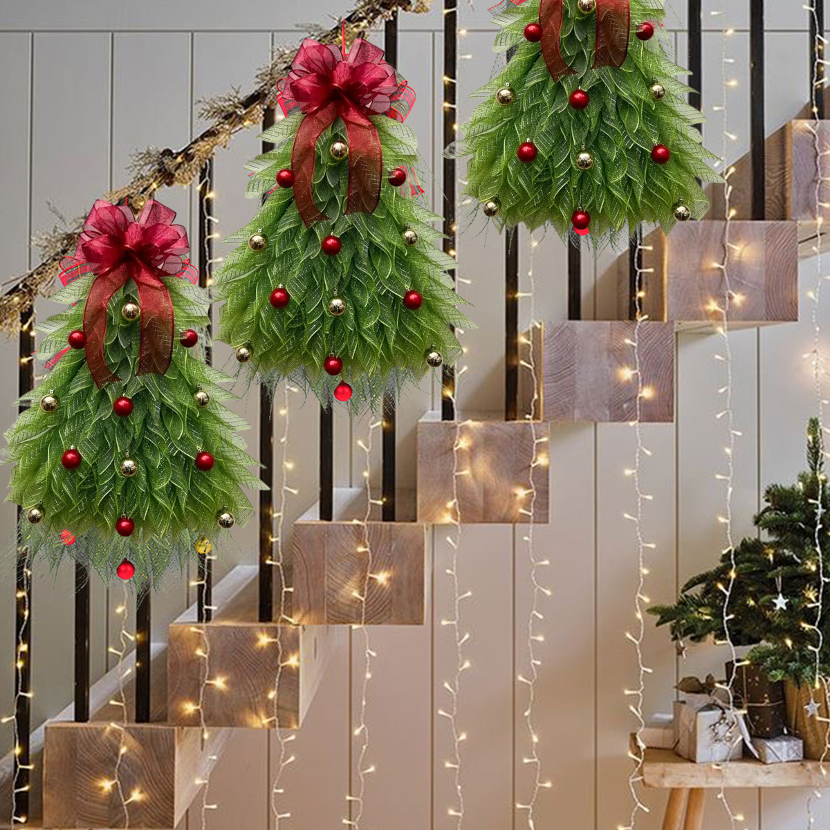 🔥Hot Sale 49% OFF-🎄Handmade Christmas Tree Wreath